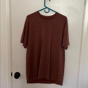 LULULEMON Metal Vent Short Sleeve Shirt Sz XL